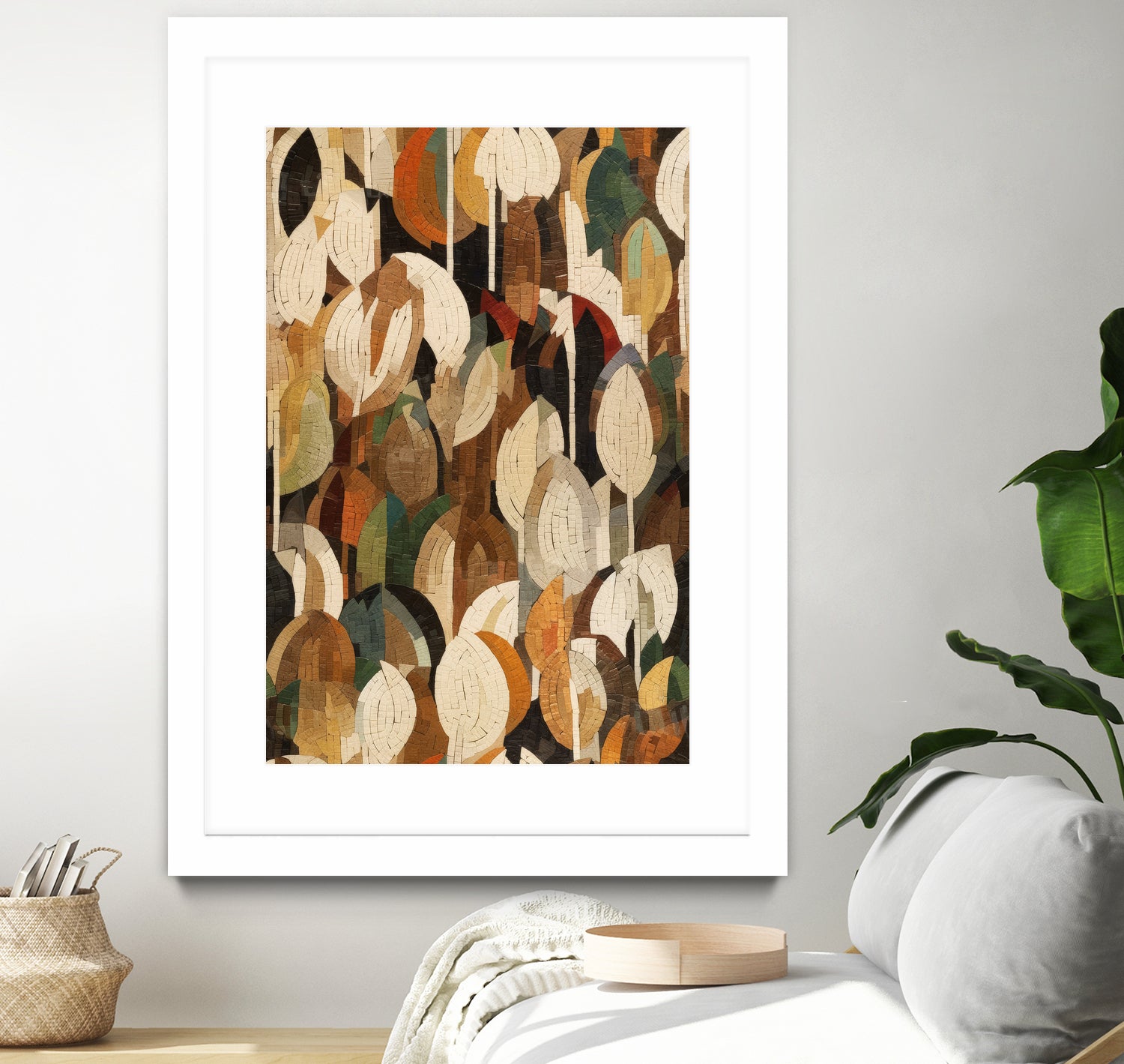 Mosaic Leafs by Treechild on GIANT ART - illustration mosaic