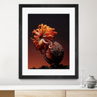 Still Life Flowers No4 by Minorstep on GIANT ART - red flowers and plants studio