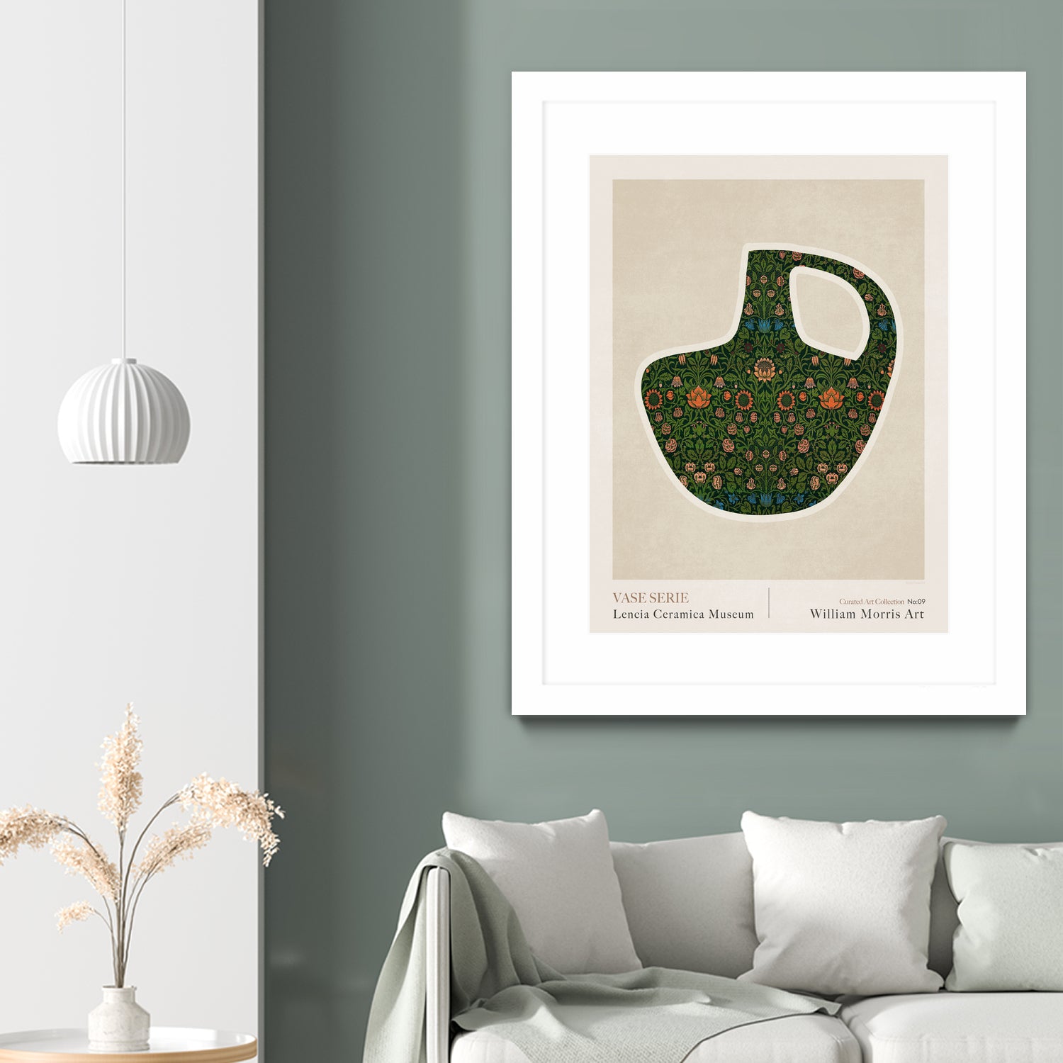 Wm Greek 09ratio 4x5 Print By Bohonewart by Emel Tunaboylu on GIANT ART - william morris flowers and plants william morris