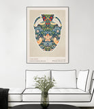 Wm Greek 06ratio 4x5 Print By Bohonewart by Emel Tunaboylu on GIANT ART - pattern flowers and plants pattern