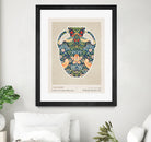 Wm Greek 06ratio 4x5 Print By Bohonewart by Emel Tunaboylu on GIANT ART - pattern flowers and plants pattern