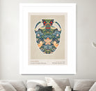 Wm Greek 06ratio 4x5 Print By Bohonewart by Emel Tunaboylu on GIANT ART - pattern flowers and plants pattern