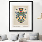Wm Greek 06ratio 4x5 Print By Bohonewart by Emel Tunaboylu on GIANT ART - pattern flowers and plants pattern