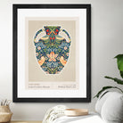 Wm Greek 06ratio 4x5 Print By Bohonewart by Emel Tunaboylu on GIANT ART - pattern flowers and plants pattern