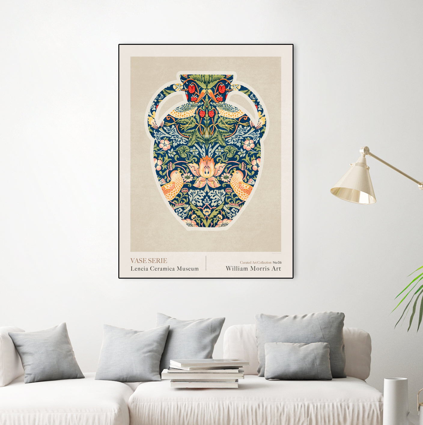 Wm Greek 06ratio 4x5 Print By Bohonewart by Emel Tunaboylu on GIANT ART - pattern flowers and plants pattern