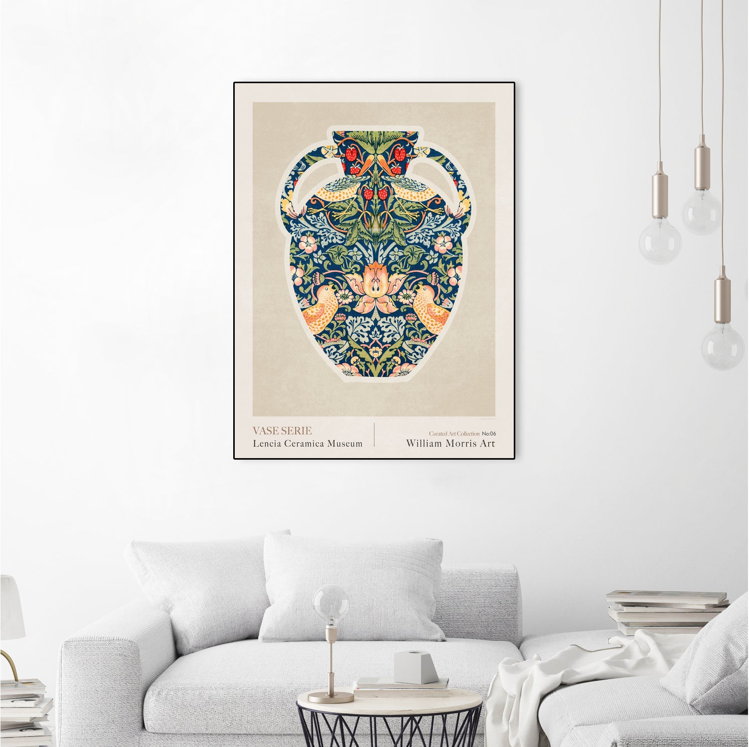 Wm Greek 06ratio 4x5 Print By Bohonewart by Emel Tunaboylu on GIANT ART - pattern flowers and plants pattern