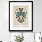 Wm Greek 06ratio 4x5 Print By Bohonewart by Emel Tunaboylu on GIANT ART - pattern flowers and plants pattern