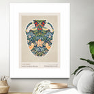 Wm Greek 06ratio 4x5 Print By Bohonewart by Emel Tunaboylu on GIANT ART - pattern flowers and plants pattern