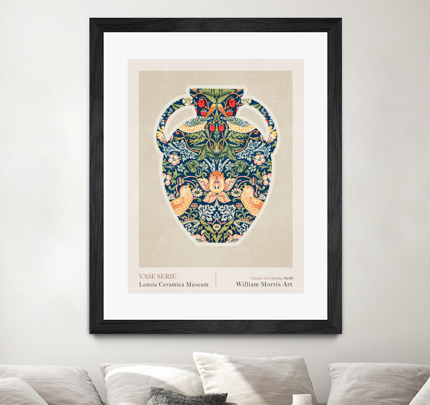 Wm Greek 06ratio 4x5 Print By Bohonewart by Emel Tunaboylu on GIANT ART - pattern flowers and plants pattern