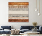 Tribal Rhythm by Emel Tunaboylu on GIANT ART - abstract tribal-wall-art