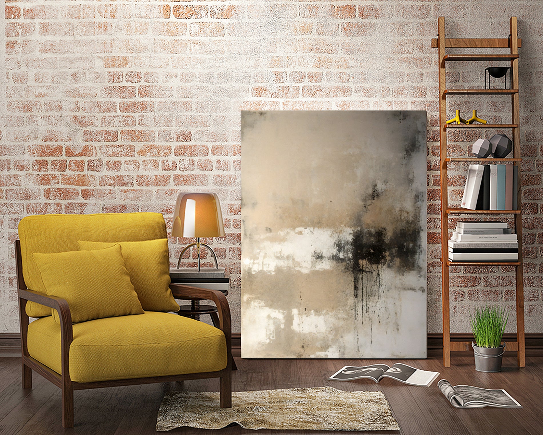 Op 4 by Emel on GIANT ART - illustration painting