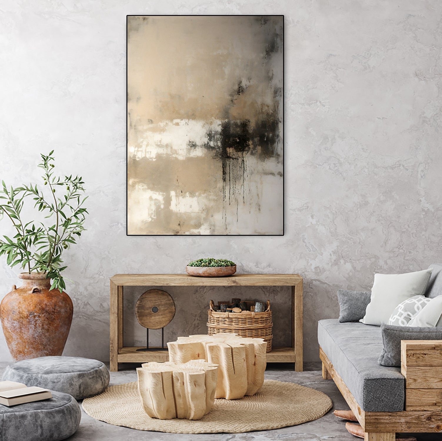 Op 4 by Emel on GIANT ART - illustration painting