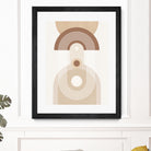 Beige Mid Century Poster by Elena Ristova on GIANT ART - abstract abstract