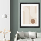Beige Arc Poster by Elena Ristova on GIANT ART - abstract abstract