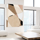 Geometric Beige art No.1 by Elena on GIANT ART - illustration beige