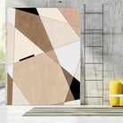Geometric Beige art No.1 by Elena on GIANT ART - illustration beige