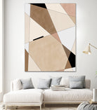 Geometric Beige art No.1 by Elena on GIANT ART - illustration beige