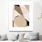 Geometric Beige art No.1 by Elena on GIANT ART - illustration beige
