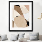 Geometric Beige art No.1 by Elena on GIANT ART - illustration beige