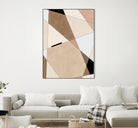 Geometric Beige art No.1 by Elena on GIANT ART - illustration beige