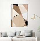 Geometric Beige art No.1 by Elena on GIANT ART - illustration beige
