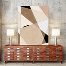 Geometric Beige art No.1 by Elena on GIANT ART - illustration beige