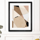 Geometric Beige art No.1 by Elena on GIANT ART - illustration beige