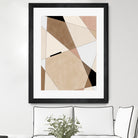 Geometric Beige art No.1 by Elena on GIANT ART - illustration beige