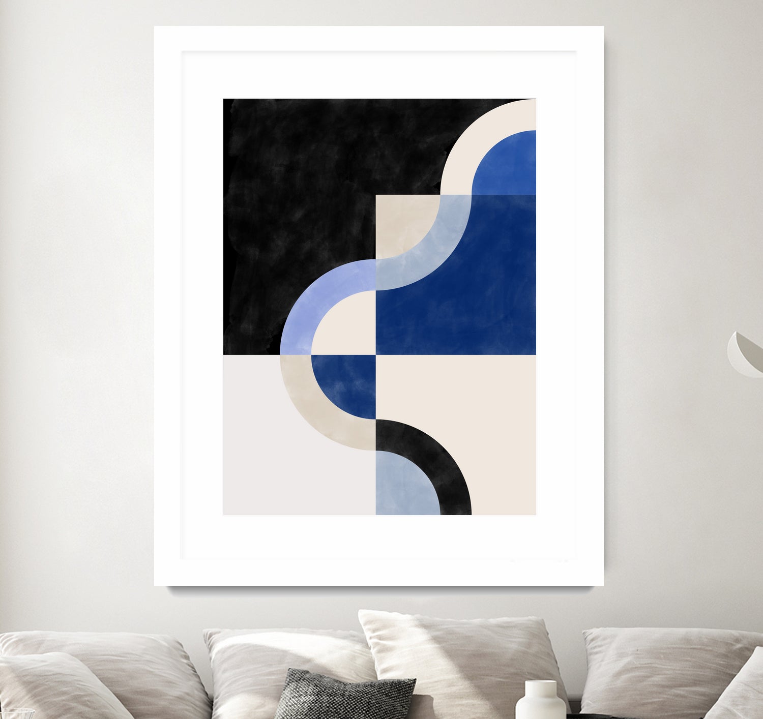 Curved Harmony by Elena Ristova on GIANT ART - abstract abstract