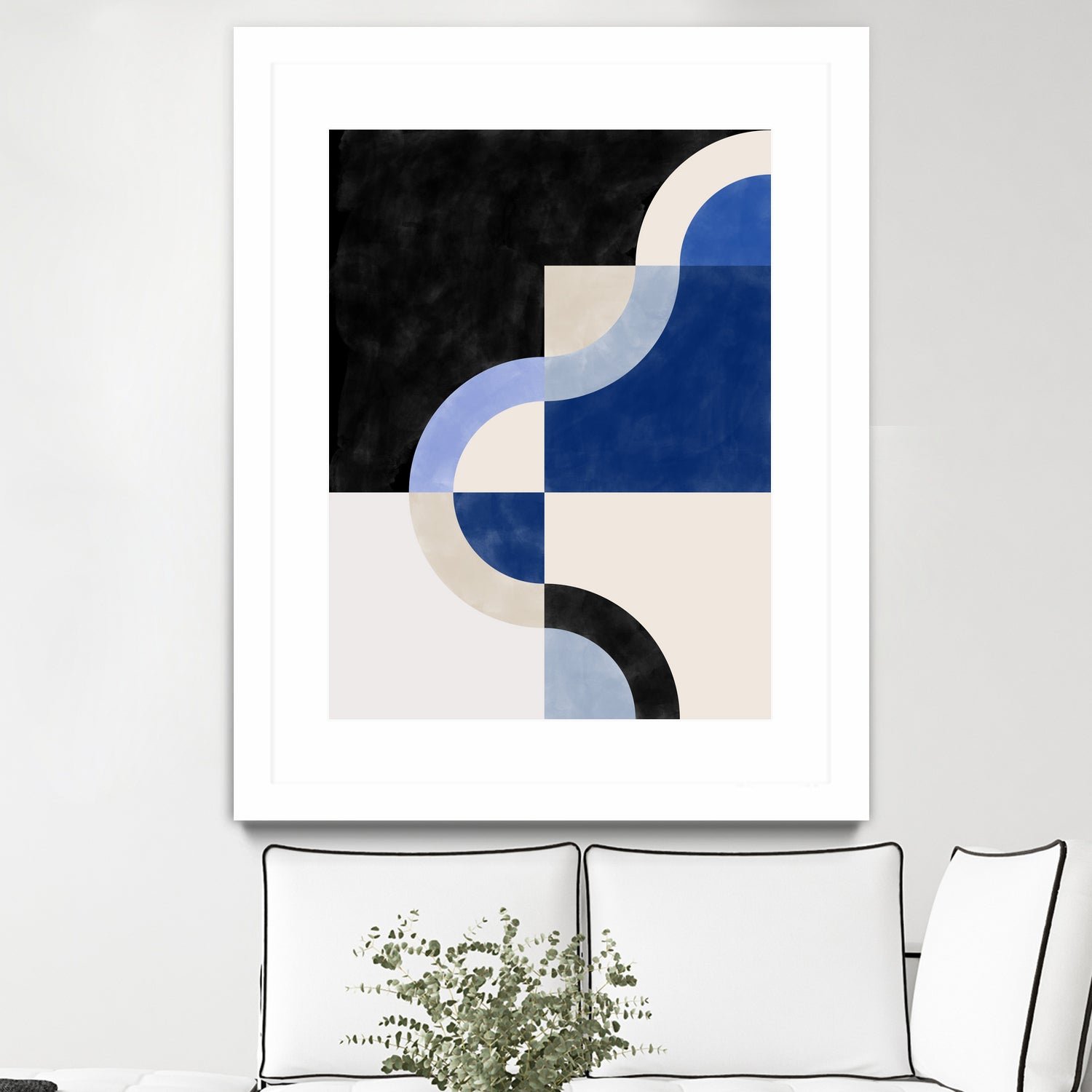 Curved Harmony by Elena Ristova on GIANT ART - abstract abstract