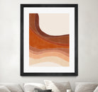 Layered Bands In Earthy Tones by Elena Ristova on GIANT ART - abstract abstract