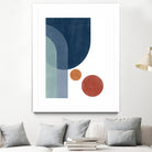 Overlapping Circles And Arches by Elena Ristova on GIANT ART - abstract abstract