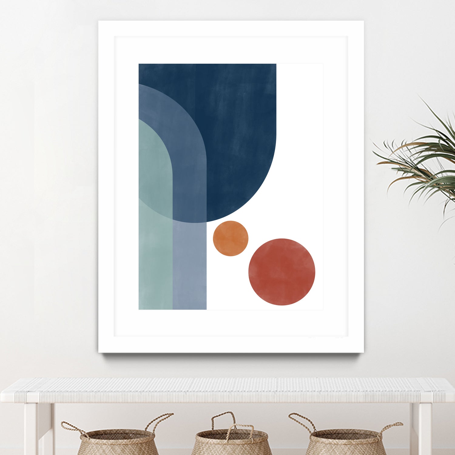 Overlapping Circles And Arches by Elena Ristova on GIANT ART - abstract abstract