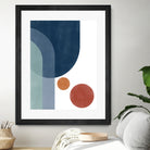 Overlapping Circles And Arches by Elena Ristova on GIANT ART - abstract abstract