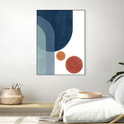 Overlapping Circles And Arches by Elena Ristova on GIANT ART - abstract abstract