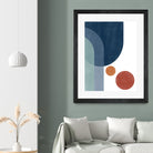 Overlapping Circles And Arches by Elena Ristova on GIANT ART - abstract abstract
