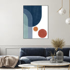 Overlapping Circles And Arches by Elena Ristova on GIANT ART - abstract abstract