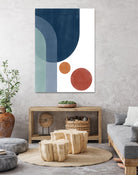 Overlapping Circles And Arches by Elena Ristova on GIANT ART - abstract abstract