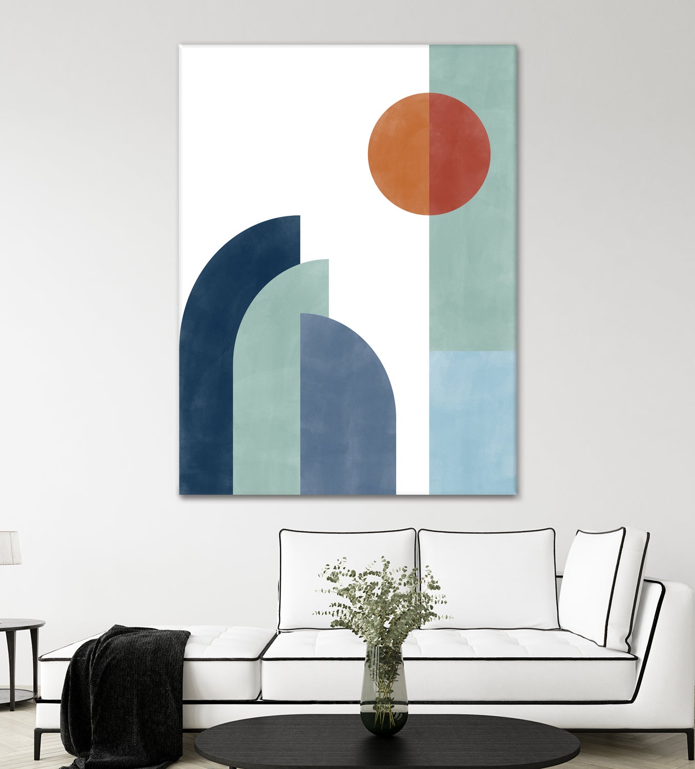 Geometric Shapes With A Minimalist Design by Elena Ristova on GIANT ART - abstract abstract