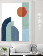 Geometric Shapes With A Minimalist Design by Elena Ristova on GIANT ART - abstract abstract