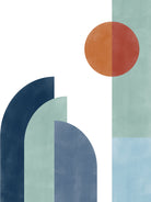 Geometric Shapes With A Minimalist Design by Elena Ristova on GIANT ART - abstract abstract