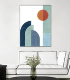 Geometric Shapes With A Minimalist Design by Elena Ristova on GIANT ART - abstract abstract