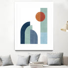 Geometric Shapes With A Minimalist Design by Elena Ristova on GIANT ART - abstract abstract