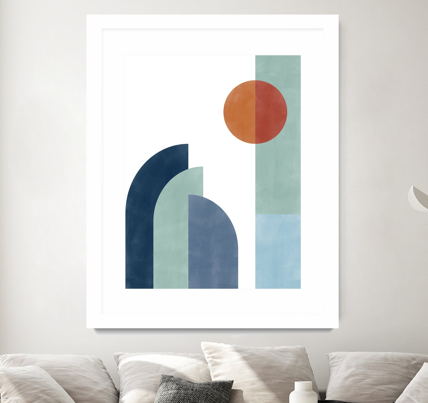 Geometric Shapes With A Minimalist Design by Elena Ristova on GIANT ART - abstract abstract