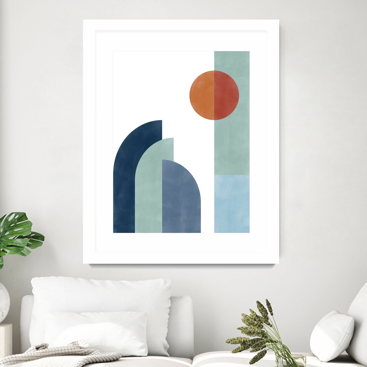 Geometric Shapes With A Minimalist Design by Elena Ristova on GIANT ART - abstract abstract