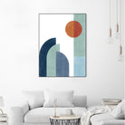 Geometric Shapes With A Minimalist Design by Elena Ristova on GIANT ART - abstract abstract