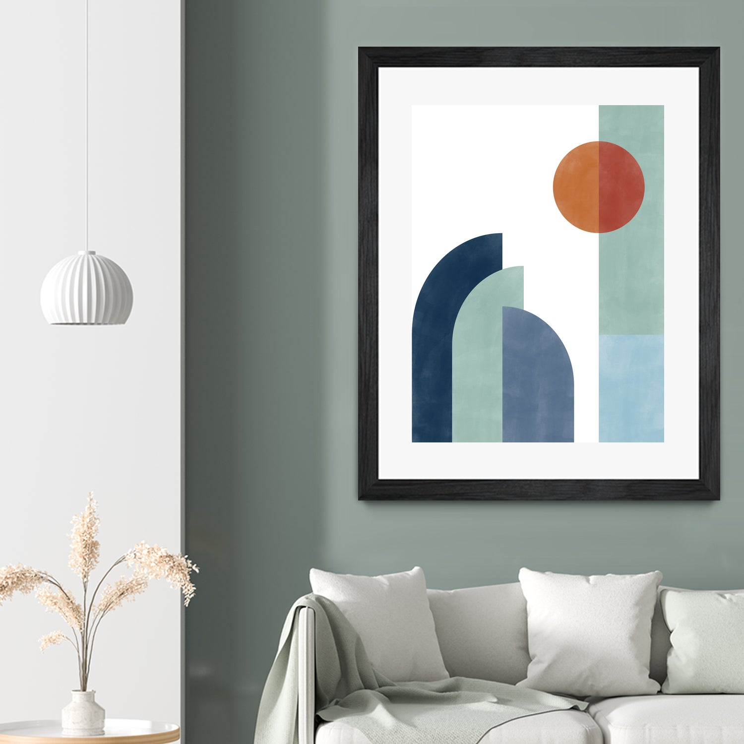 Geometric Shapes With A Minimalist Design by Elena Ristova on GIANT ART - abstract abstract