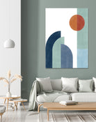 Geometric Shapes With A Minimalist Design by Elena Ristova on GIANT ART - abstract abstract