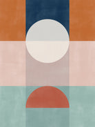 Abstract Geometric Artwork With Earthy Tones by Elena Ristova on GIANT ART - abstract abstract