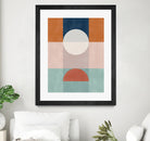 Abstract Geometric Artwork With Earthy Tones by Elena Ristova on GIANT ART - abstract abstract